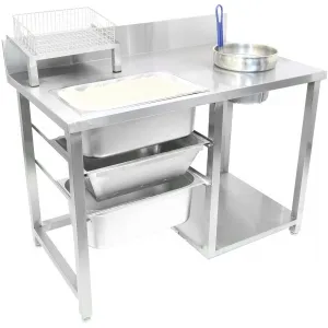 Стол для панировки с ручным просеиванием ТТМ Sr-P1-120 – купить в Ижевске по цене завода