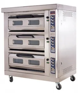 Печь статическая Kocateq EFO 6C с парогенератором 3-камерная с подом 85,5*65,5см – купить в Ижевске по цене завода