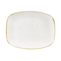 Купить блюдо прямоугольное chefs 26,1х20,2см, без борта, stonecast, цвет barley white swhsobl31 – цена от завода, доставка до двери | RuOborudovanie.ru