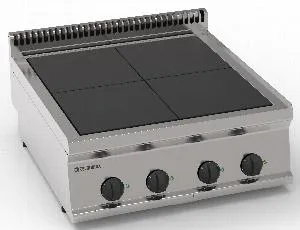 Плита 4 конфорочная 700 серии Tecnoinox Pcu70E7 616091 – купить по цене завода