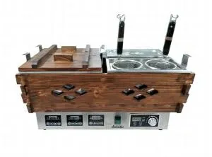 Фритюрница Airhot Kantoo Combi Cook на 5 ванн, 3.4кВт, электро+индукция настольн. – купить по цене завода