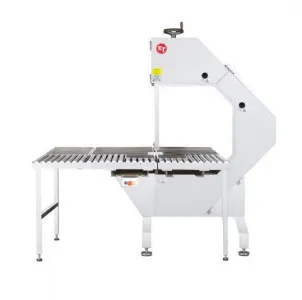 Пила для резки мяса KT KT-750 с роликовым столом ленточная полотно 426х2см 3кВт – купить по цене завода
