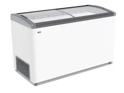 Купить ларь морозильный frostor gellar fg500e гнутое стекло серый – цена от завода, доставка до двери | RuOborudovanie.ru
