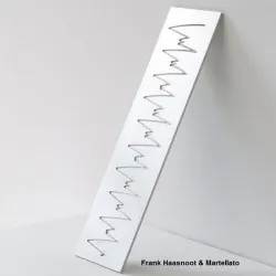 Купить трафарет для декора "template heartbeat" 30х8,4см, нерж.сталь, дизайн - frank haasnoot 20fh53 – цена от завода, доставка до двери | RuOborudovanie.ru