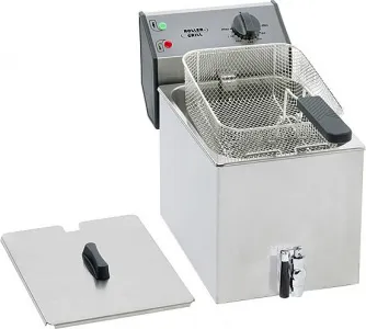 Фритюрница Roller Grill FD 80 R (1х8л) электр. 3,6кВт с1 краном для слива масла – купить в Ижевске по цене завода