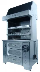 Купить мангал на древесном угле grill master умм/1 (для открытой веранды) в Ижевске – цена завода, доставка до двери | RuOborudovanie.ru
