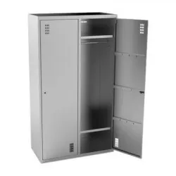 Шкаф Кобор ШГ-100/50 для одежды 2-х секционный (каркас: нерж. сталь aisi 430, 2 двери, 4 полки) – купить в Ижевске с доставкой Купить шкаф кобор шг-100/50 для одежды 2-х секционный (каркас: нерж. сталь aisi 430, 2 двери, 4 полки) в Ижевске – цена завода, доставка до двери | RuOborudovanie.ru