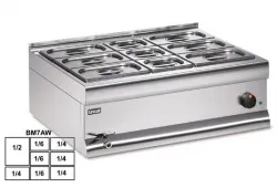 Купить мармит настольный 1*gn1/2 + 4*gn1/4 + 3*gn1/6 lincat bm7awfl в Ижевске – цена завода, доставка до двери | RuOborudovanie.ru