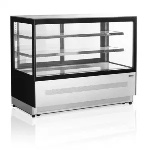 Витрина кондитерская Tefcold Lpd1500F/Black черная/нерж холодильная – купить по цене завода