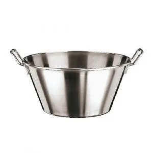 Миска коническая 32,5Л D50См H24См, с ручками, нерж.сталь 11955-50 – купить по цене завода
