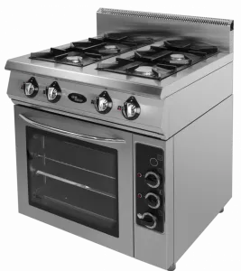 Плита газовая 4-х горелочная Grill Master Ф4ПДГ/800(э) с электрической духовкой, – купить в Ижевске по цене завода