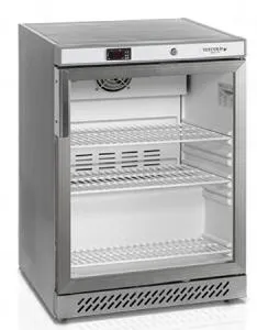 Шкаф морозильный Tefcold Uf200Vsg на 200л нерж. со стеклом – купить в Ижевске по цене завода