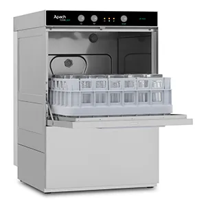 Машина стаканомоечная Apach Af400Ddp фронтальная – купить в Ижевске по цене завода
