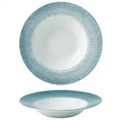 Купить тарелка глубокая 24см 0,284л, цвет raku topaz blue, studio prints rktbvwbm1 – цена от завода, доставка до двери | RuOborudovanie.ru