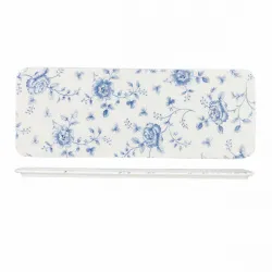 Купить блюдо сервировочное прямоугольное 37,6х14см, vintage prints, цвет prague rose chintz rcprst1 – цена от завода, доставка до двери | RuOborudovanie.ru