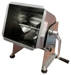 Купить фаршемешалка kocateq fme30t ручная 30 л c откидным бункером, 1 осью и подкл. к приводу g12 в Ижевске – цена завода, доставка до двери | RuOborudovanie.ru