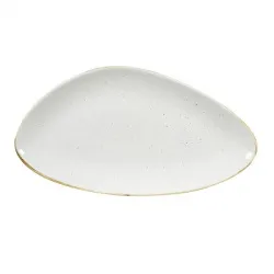 Купить блюдо треугольное chefs 35,5х18,8см, без борта, stonecast, цвет barley white swhstc351 – цена от завода, доставка до двери | RuOborudovanie.ru