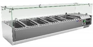 Витрина холодильная настольная Cooleq Vrx 1500/380 – купить в Ижевске по цене завода