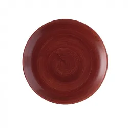 Купить тарелка мелкая 26см, без борта, stonecast patina, цвет rust red pareev101 – цена от завода, доставка до двери | RuOborudovanie.ru
