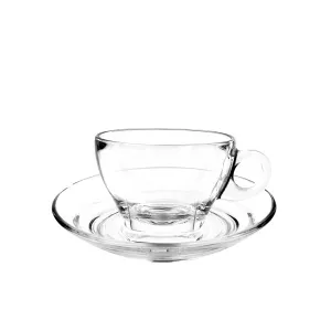 Чашка Latte 260МЛ H66Мм D100/126Мм "Caffe", стекло 1P02443 – купить по цене завода