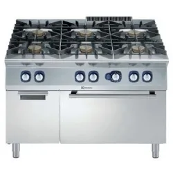 Купить плита 6 конфорочная 900 серии electrolux e9gcgl6c1m 391014 газ в Ижевске – цена завода, доставка до двери | RuOborudovanie.ru