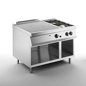 Плита со сплошной поверхностью газовая 700 серии Apach Chef Line Slrstg127R2Dxos – купить по цене завода