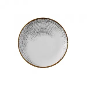Тарелка мелкая 26СМ, без борта, цвет Jasper Grey, Studio Prints Homespun Accents Hajgev101 – купить в Ижевске по цене завода