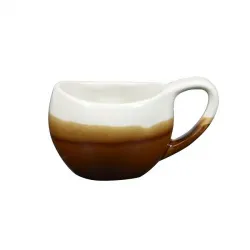 Купить чашка кофейная bulb 70мл monochrome, цвет cinnamon brown mobrbu21 – цена от завода, доставка до двери | RuOborudovanie.ru
