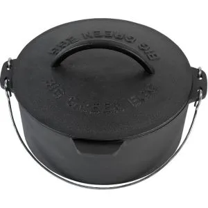 Духовка голландская (чугунная) 5.2л Big Green Egg 117052 – купить в Ижевске по цене завода