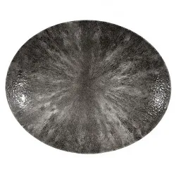 Блюдо овальное 31,7Х25,5СМ, без борта, цвет Stone Quartz Black, Studio Prints Stqbop121 – купить в RuOborudovanie.ru с доставкой до двери Купить блюдо овальное 31,7х25,5см, без борта, цвет stone quartz black, studio prints stqbop121 – цена от завода, доставка до двери | RuOborudovanie.ru