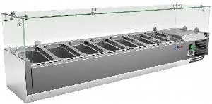 Витрина холодильная настольная Cooleq Vrx 1500/330 – купить в Ижевске по цене завода