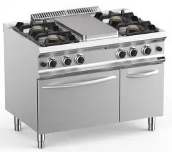 Плита со сплошной поверхностью газовая 700 серии Apach Chef Line GLRSTG117R4FGP – купить в RuOborudovanie.ru с доставкой до двери Купить плита со сплошной поверхностью газовая 700 серии apach chef line glrstg117r4fgp – цена от завода, доставка до двери | RuOborudovanie.ru