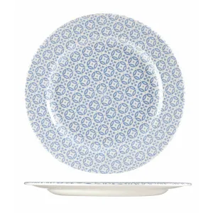 Тарелка мелкая 30,5СМ Moresque Prints, цвет Moresque Blue Mqblvp111 – купить по цене завода