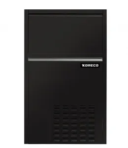 Льдогенератор Koreco AZ 50/25 Cube Black, 50 кг/сут, стальной чёрным матовым корпусом – купить по цене завода
