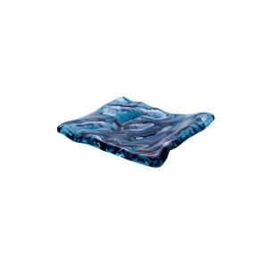 Блюдо презентационное стеклянное МОРЕ голубое 15Х14СМ, Mar-Blue Xglas-1512B – купить по цене завода