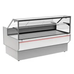 Купить витрина холодильная полюс gc95 sv 1,0-1 (вхср-1,0 carboma gc95) (0011-9003 боковины серые, декор бел – цена от завода, доставка до двери | RuOborudovanie.ru