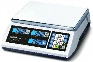 Весы торговые Cas ER-JR-15CB (15кг,5г) электронные – купить в Ижевске по цене завода