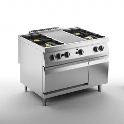 Купить плита газовая apach chef line slrstg129r4fg со сплошной поверхностью газовая 900 серии в Ижевске – цена завода, доставка до двери | RuOborudovanie.ru