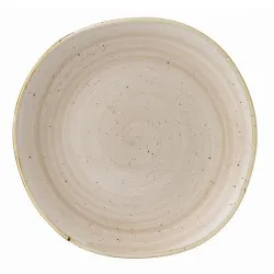 Тарелка мелкая "ВОЛНА" 26,4СМ, без борта, Stonecast, цвет Nutmeg Cream Snmsog101 – купить в RuOborudovanie.ru с доставкой до двери Купить тарелка мелкая "волна" 26,4см, без борта, stonecast, цвет nutmeg cream snmsog101 – цена от завода, доставка до двери | RuOborudovanie.ru
