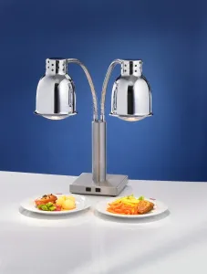 Лампа тепловая настольная цвета хром Scholl 24002/B/C (B0043) – купить в Ижевске по цене завода