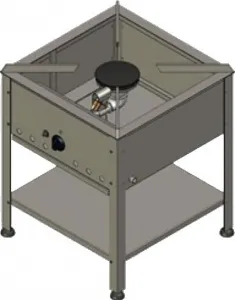 Плита-табурет Вулкан-Heidebrenner GK1000 арт.8199 – купить в Ижевске по цене завода
