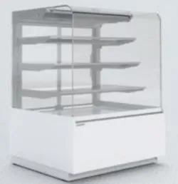 Витрина кондитерская Es system k Carina 05 1,4 б/бок,б/фронт.Панели,внут. Серебристый – купить по цене завода