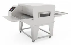 Купить печь для пиццы abat пэк-600 арт.21000003092 конвейерная с дверцей, электрическая, 1камера 770x693 – цена от завода, доставка до двери | RuOborudovanie.ru
