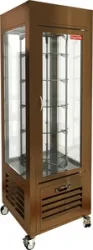 Купить витрина кондитерская вертикальная hicold vrc 350 r bronze в Ижевске – цена завода, доставка до двери | RuOborudovanie.ru
