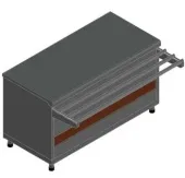 Купить прилавок abat пгн-70км-03 арт.21000802118 кашир. для горячих напитков нейтр.стол (без полок) в Ижевске – цена завода, доставка до двери | RuOborudovanie.ru