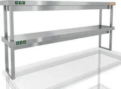 Полка тепловая Hicold TP2-16/3 двухъярусная настольная (1600х300х800мм) – купить в Ижевске с доставкой Купить полка тепловая hicold tp2-16/3 двухъярусная настольная (1600х300х800мм) в Ижевске – цена завода, доставка до двери | RuOborudovanie.ru