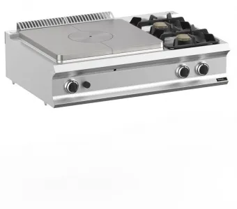 Плита со сплошной поверхностью газовая 700 серии Apach Chef Line Glrstg117Dxp – купить по цене завода
