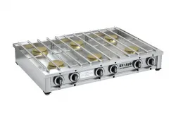 Купить плита газовая вулкан-heidebrenner прг-iiа-6m slim арт.82141 в Ижевске – цена завода, доставка до двери | RuOborudovanie.ru
