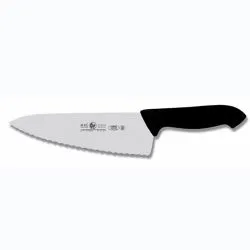 Купить нож поварской "шеф" 20см с волнистой кромкой, красный horeca prime 28400.hr60000.200 – цена от завода, доставка до двери | RuOborudovanie.ru
