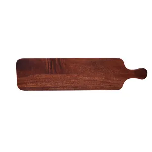 Блюдо деревянное 60Х14,8СМ, с ручкой, Buffet Wood Zcawwpd1 – купить по цене завода